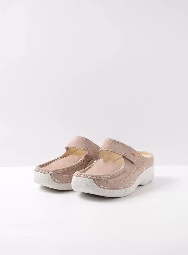 Hielspoor | Slippers<Wolky Roll Slipper safari nubuck