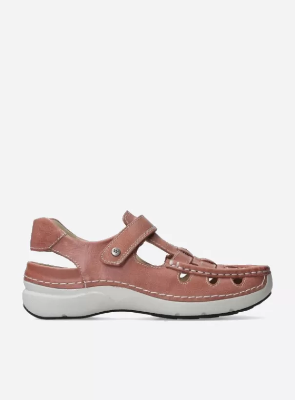 Sandalen | Voorjaar/zomer 2024<Wolky Rolling Sun oud roze leer