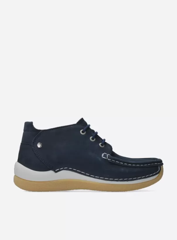 Veterschoenen | Voorjaar/zomer 2024<Wolky Rosella denim nubuck