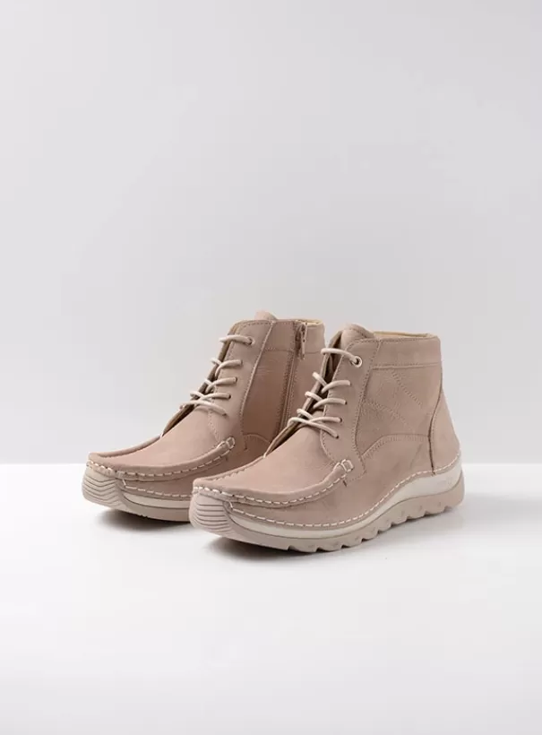 Veterschoenen | Voorjaar/zomer 2024<Wolky Salado safari nubuck