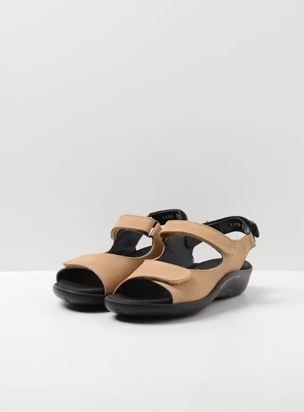 Sandalen<Wolky Salvia beige nubuck