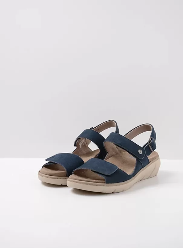 Sandalen | Voorjaar/zomer 2024<Wolky Santorini denim nubuck