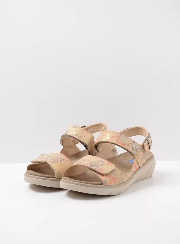 Sandalen | Voorjaar/zomer 2024<Wolky Santorini beige suede