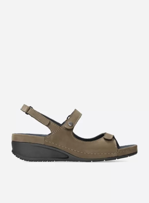 Sandalen<Wolky Shallow beige nubuck