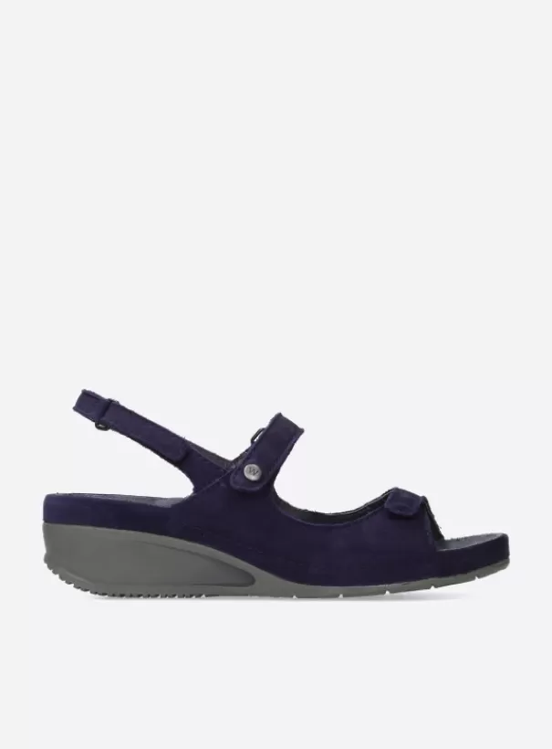 Sandalen<Wolky Shallow paars nubuck