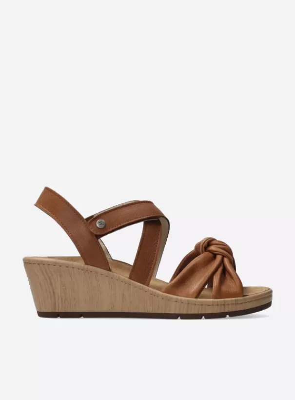 Sandalen | Voorjaar/zomer 2024<Wolky Sisal cognac leer