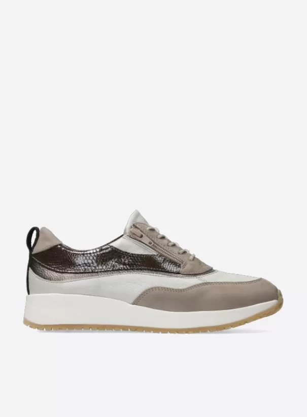 Sneakers | Veterschoenen<Wolky Sprint safari combi leer