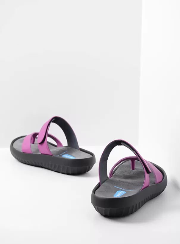 Slippers | Voorjaar/zomer 2024<Wolky Tahiti fuchsia leer