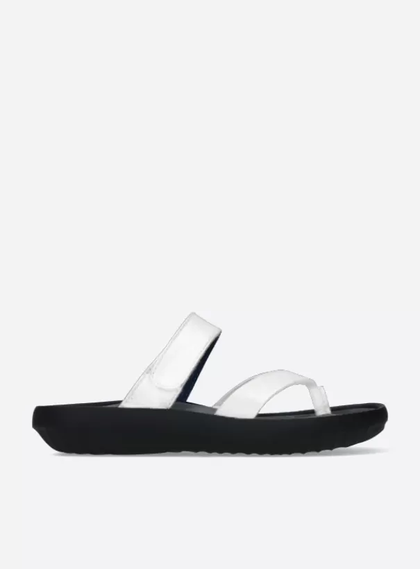 Slippers | Voorjaar/zomer 2024<Wolky Tahiti wit leer