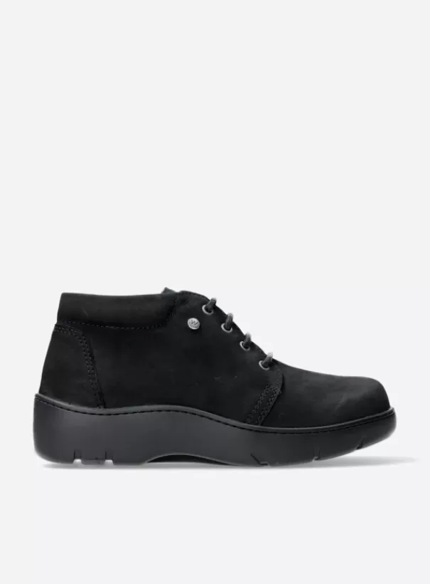 Volle voeten | Veterschoenen<Wolky Tarda XW-WR zwart nubuck