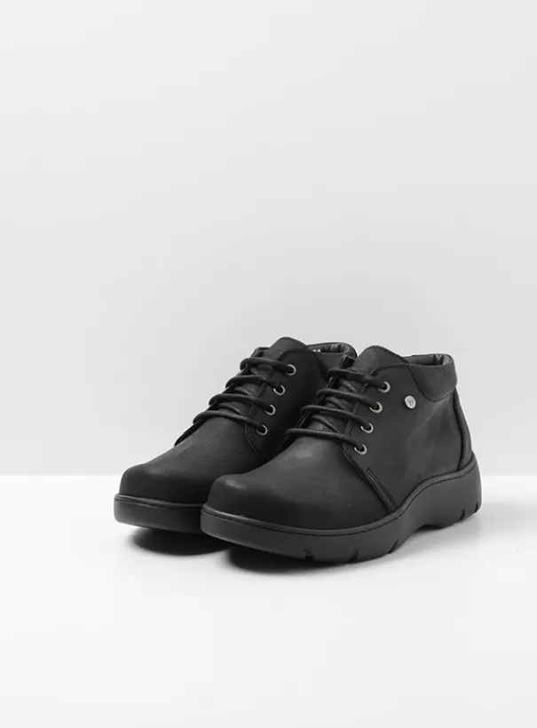 Volle voeten | Veterschoenen<Wolky Tarda XW-WR zwart nubuck