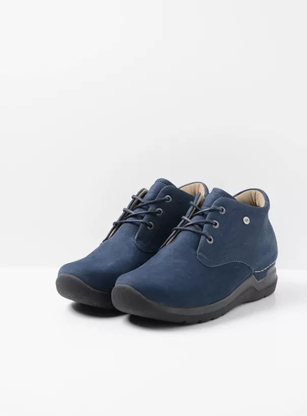 Diabetes | Wandelschoenen<Wolky Truth DB blauw nubuck