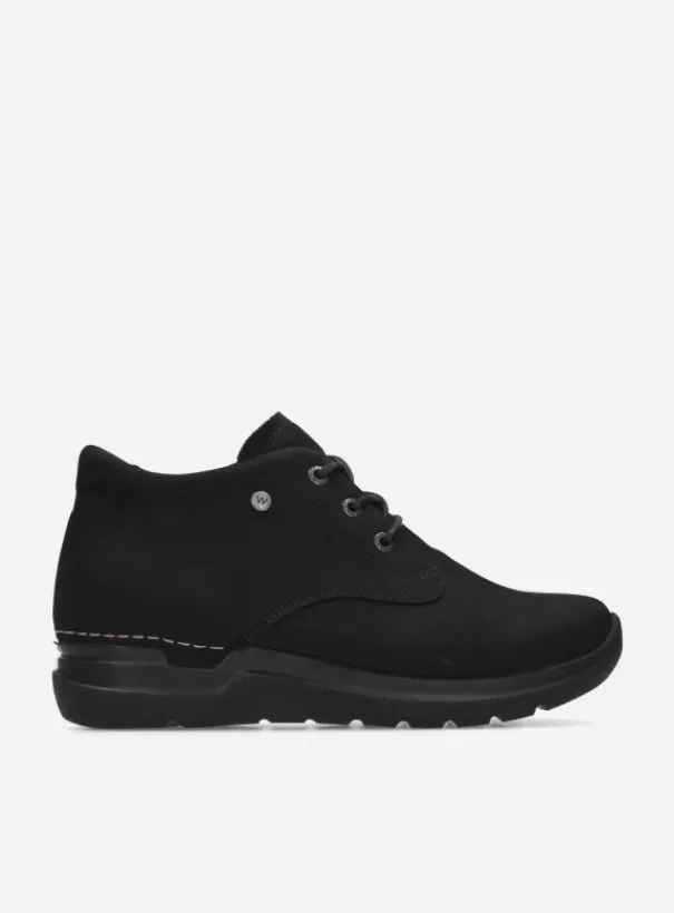 Diabetes | Wandelschoenen<Wolky Truth DB zwart nubuck