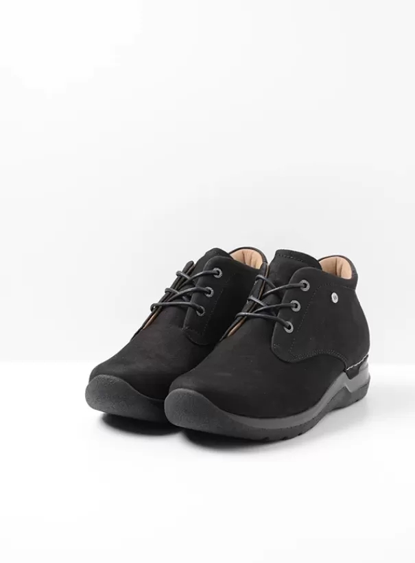 Diabetes | Wandelschoenen<Wolky Truth DB zwart nubuck