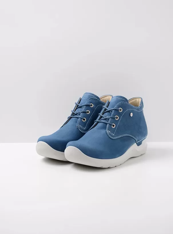 Hallux Valgus | Wandelschoenen<Wolky Truth HV atlantisch blauw nubuck