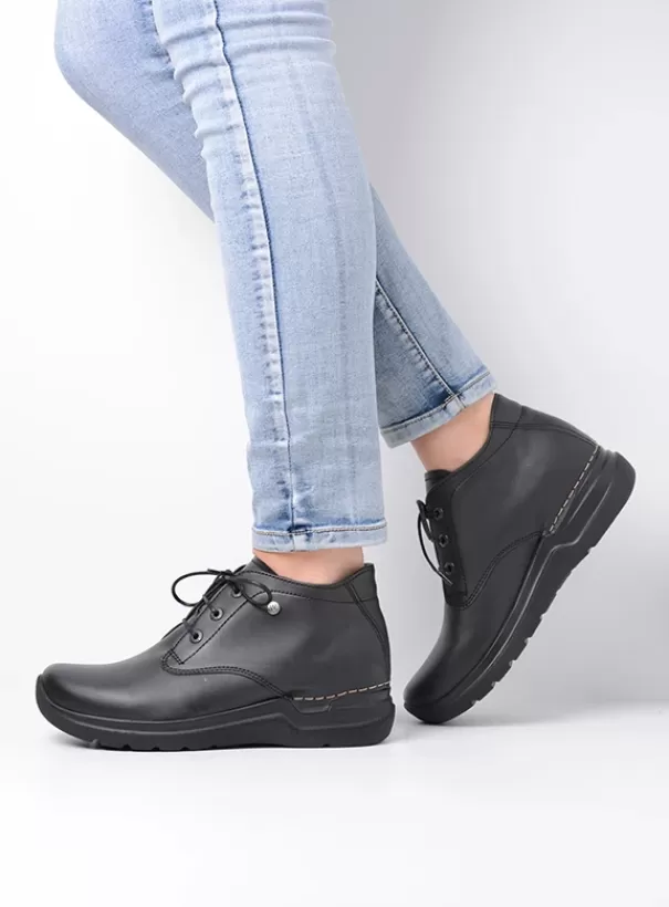 Wandelschoenen | Veterschoenen<Wolky Truth Vegan zwart