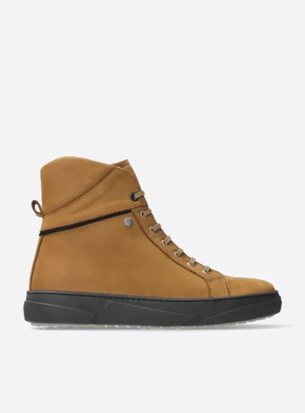 Veterschoenen<Wolky Wheel camel nubuck