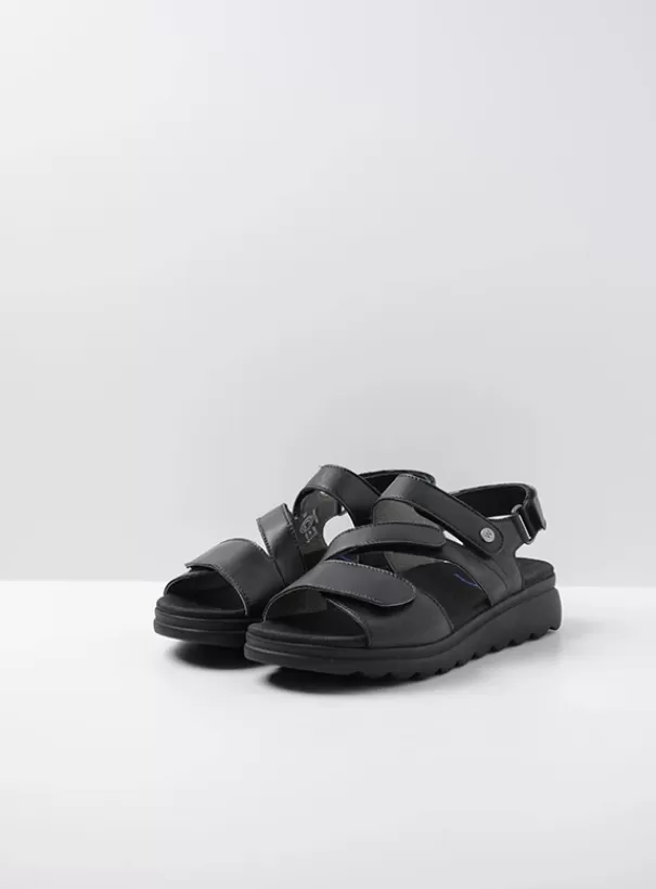 Sandalen | Voorjaar/zomer 2024<Wolky Yard zwart leer