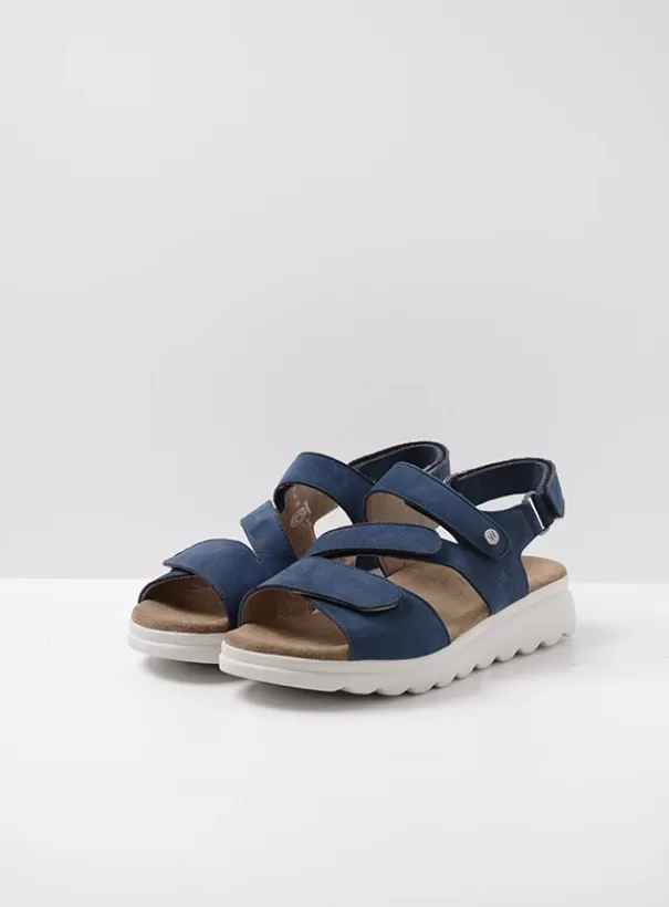 Sandalen | Voorjaar/zomer 2024<Wolky Yard denim nubuck