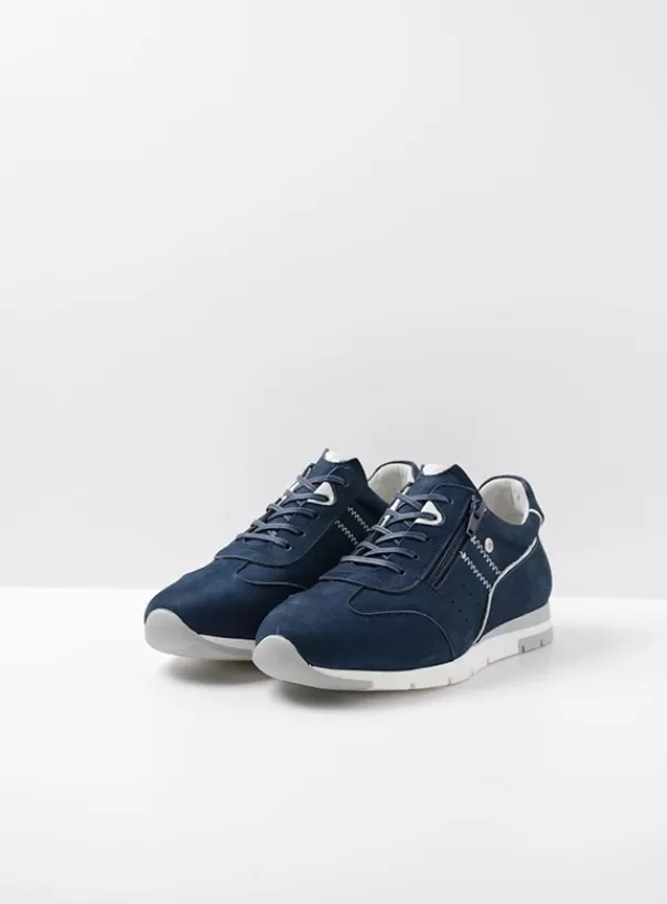 Volle voeten | Sneakers<Wolky Yell XW denim nubuck