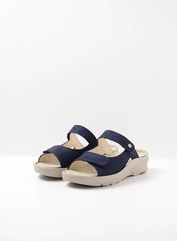 Slippers | Voorjaar/zomer 2024<Wolky Zaandam denim nubuck